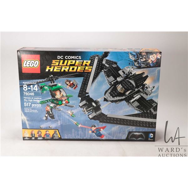 Lego- DC Super Heroes " Heroes of Justice: Sky High Battle" no. 76046, new in factory sealed box