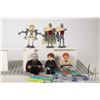 Image 1 : Six Lego Star Wars minifigures including General greivous (Tan), 2 Magna Guard Doids (one missing ca