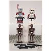Image 1 : Four Lego Star Wars minifigures including Clone ARC Trooper, Clone ARF Trooper, two Commando Droids.