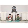 Image 1 : Three Lego Star Wars minifigures including Jace Malcom, Satele Shan, T7-01