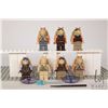 Image 1 : Seven Lego Star Wars minifigures including 3 Jar Jar Binks, 2 Gungan Warrior, Captain Tarpals, etc.