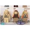 Image 3 : Seven Lego Star Wars minifigures including 3 Jar Jar Binks, 2 Gungan Warrior, Captain Tarpals, etc.