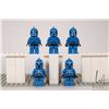 Image 1 : Five Lego Star Wars minifigures including three Senate Commando Troopers and two Senate Commando Cap