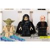 Image 3 : Six Lego Star Wars minifigures including Obi-Wan Kenobi, Anakin Skywalker, Ahsoka tano (missing hand
