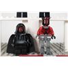 Image 2 : Four Lego Star Wars minifigures including Savage Opress (missing crown), Darth maul, Darth Maul Mech