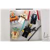 Image 1 : Selection of Lego Star Wars minifigures including Ahsoka Tano, General Obi-Wan Kenobi (Missing hair)