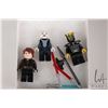 Image 1 : Thee Lego Star Wars minifigures including Anakin Skywalker, Savage Opress, and Asajj Ventress