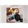 Image 1 : Selection of Lego Star Wars minifigures including Uncle Ben (Obi Wan), Celebration Luke Skywalker, C