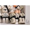 Image 3 : Selection of Lego Star Wars CloneTrooper minifigures. All with some yellowing. Including Commander C