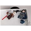 Image 1 : Two Lego Star Wars minifigures including Naare and Dengar from set 75145