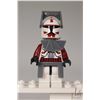 Image 1 : Lego Star Wars Commander Fox, Coruscant Guard phase 1, dark blueish gray visor, pauldron and karma.