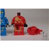 Image 3 : Lego Ninjago minfigures including Jay DX, Kai DX (missing Head), Zane DX (Missing Head)