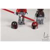 Image 2 : Two Lego Star Wars minifigures including Darth Maul with Mechanical legs and a Mandalorian Super Com
