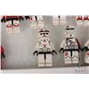 Image 3 : Selection of Lego Star Wars minifigures including Shock Trooper (missing helmet), Shock Trooper, Jac