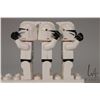 Image 2 : Ten Lego Star Wars Clone Trooper phase 1 minifiguress. One with gray karma, pauldron, visor. One wit