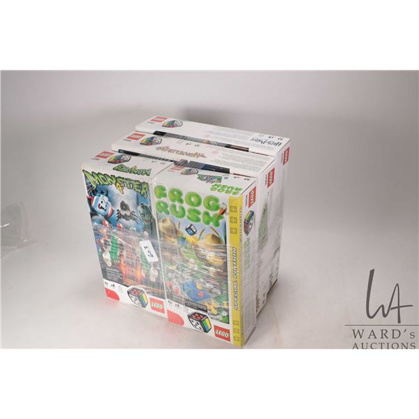 Four Lego games including Monster 4, Frog Rush, Minotaurus and Harry Potter. Note: all have been che
