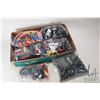 Image 1 : Selection of Lego building bricks and accessories, some sorted colours