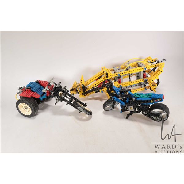 Selection of Lego Technics building kits and pieces including Giant Model set no. 8277, Mag Wheel Ma