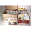 Image 1 : Two boxes of Lego kit building guides
