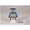 Image 1 : Lego Star Wars Captain Rex 501st Legion with Dark Blueish Graay Visor, Pauldron, and Karma. Plus Ext