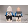 Image 3 : Two Lego Star Wars Captain Rex minifigures. one with Cloth Karma, one with Dark Blueish Gray pauldro