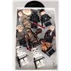 Image 1 : Lego Star Wars minifigures including Rey, BB8, Kylo Ren, General Hux, Chewbacca, Jin Erso, Han Solo,