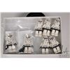 Image 1 : Lego Star Wars minifigures including five Clone Troopers, 2 Clone Troopers with dotted mouth helmet