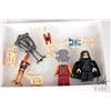 Image 1 : Selection of Lego Star Wars minifigures including Emperor Palpatine, assorted Battle droid parts, Su