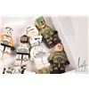 Image 2 : Selection of Lego Star Wars minifigures including 2 Bomb Squad Clone Troopers, 2 Kashyyk Clone Troop