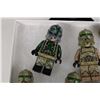 Image 2 : Five Lego Star Wars minifigures including 4 Kashyyk Clone Troopers (41st Elite Corps), Commander Gre