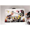 Image 3 : Selection of Lego Kingdoms minifigures including Bat Lord with Cape, Various Knights, Black Dragon w