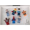 Image 1 : Selection of Lego Marvel minifigures including Spiderman, 2 J. Jonah Jameson, Nova, Green Goblin tor