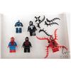 Image 1 : Selection of Lego Marvel Super Heros minifigures including Spiderman, Venom, Carnage, Miles Morales 