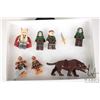 Image 1 : Selection of Lord of The Rings minifigures Thranduil, Mirkwood Elf, 2 Mirkwood Elf Archers, 2 Gundab