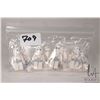 Image 1 : Eight Lego Star Wars Snowtrooper minifigures.