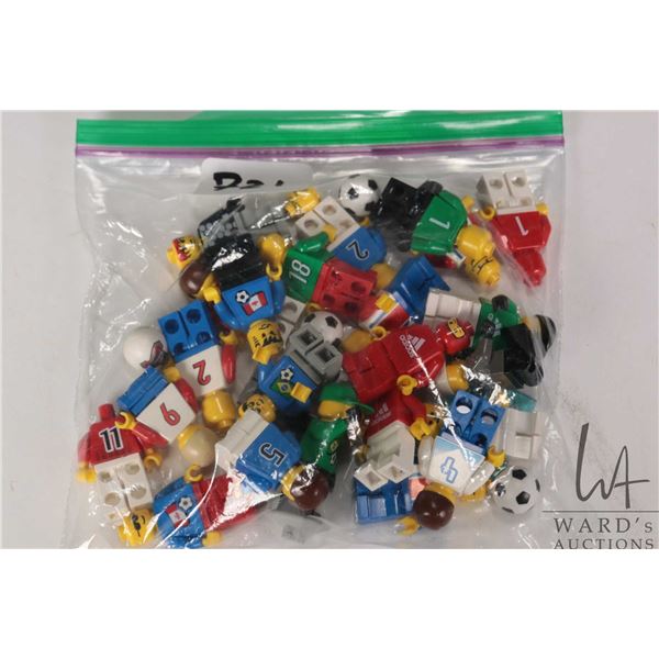 Selection of Lego Soccor and Adidas minifigures