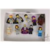 Image 1 : Lego Harry Potter Minifigures including Hagrid, 2 harry Potters, 2 Hermione Granger, Ron Weasley, Sn