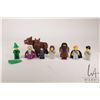 Image 1 : Lego Harry Potter minifigures including McGonagoll, Dumbledore, Harry Potter, Ron Weasley, Hermione 