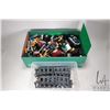 Image 1 : Selection of Lego building bricks and bases plus some track etc