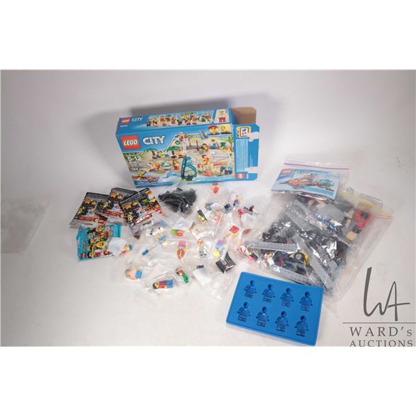 Lego- Lego City " People pack- Fun at the Beach" no. 60153 and "Arctic Snowmobile" no. 60032, "ATV R