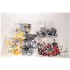 Image 1 : Five factory sealed packages of Lego building bricks, unknown origins