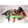 Image 1 : Large selection of Lego creatures including dragons, dinosaurs, horses, camels, polar bear, alligato