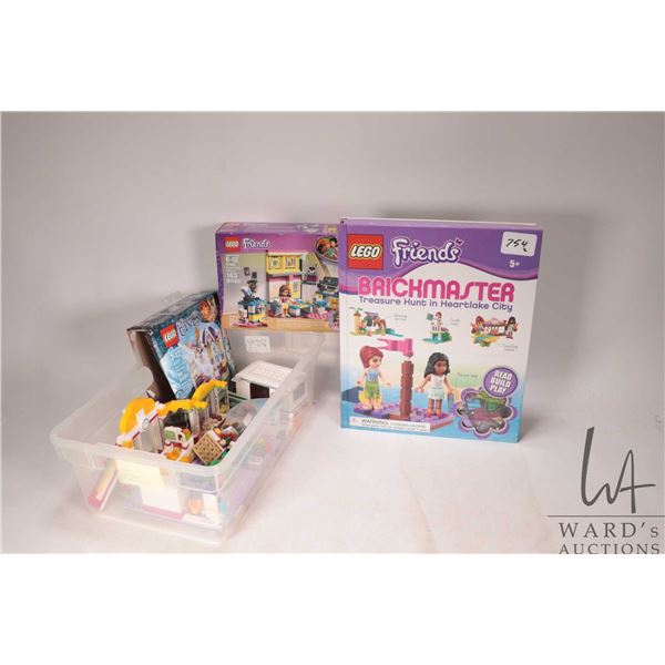 Lego- Friends " Olivia's Deluxe Bedroom" no. 41329 new in factory sealed box and Lego Friends Brickm