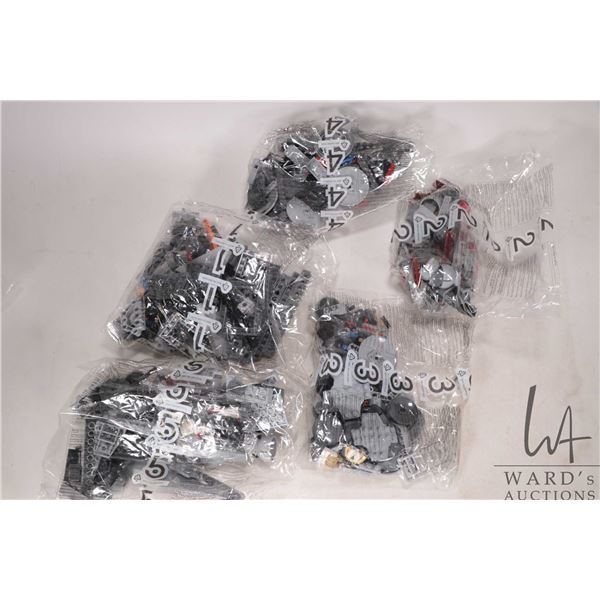Lego- Star Wars, building kit containing five factory sealed bags.No building guide. Kit identificat
