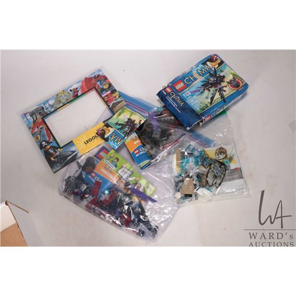 Lego- Chima pre-built "Razcal's Glider" no. 70000 and "Saber-tooth Tiger Tribe Pack no. 70232 plus L