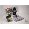 Image 1 : Selection of Lego Star Wars including Darth Vadar alarm clock, two pre-built "Jedi Defense 1" no. 72