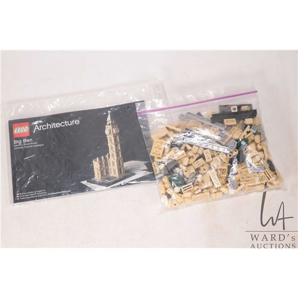 Lego-Architecture pre-built Big Ben London, Great Britain no. 21013 . Completeness not confirmed or 