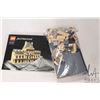 Image 1 : Lego-Architecture pre-built Louvre, Paris France, no. 21024. Completeness not confirmed or guarantee