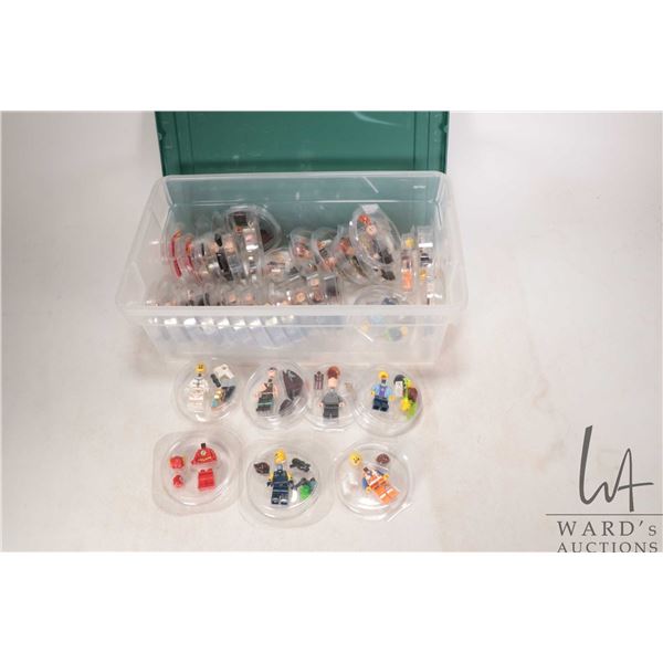 Thirty seven Minifigure kits, various themes