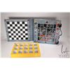 Image 1 : Lego "Vikings Chess" no. 851861 in box plus Minifgure Collector's empty box. Note: not complete. Bid